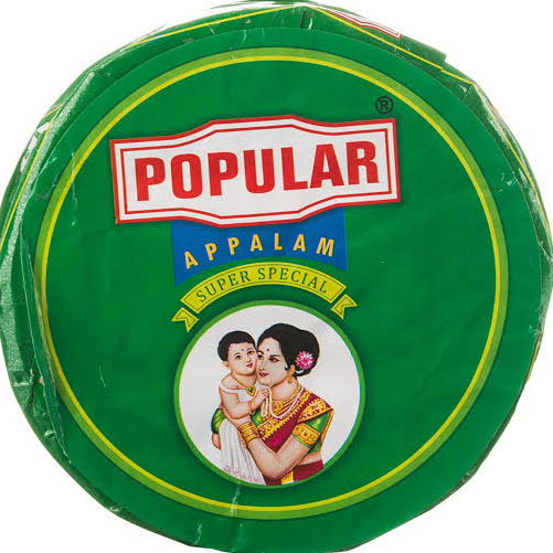Popular appalam/பாப்புலர் அப்பளாம் 80gm
